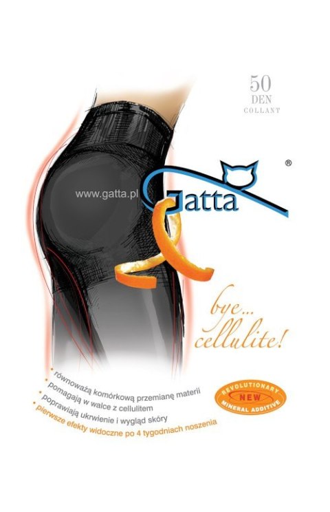 Rajstopy Gatta Bye Cellulite 50 den 5-XL Gatta Rajstopy Gatta Bye Cellulite 50 den 5-XL Gatta