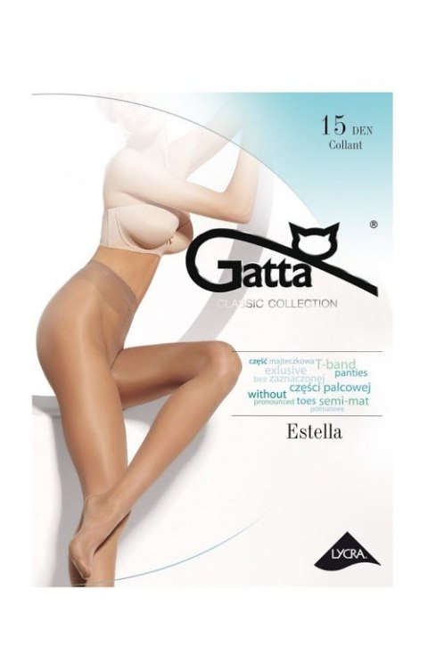 Rajstopy Gatta Estella 15 den 5-XL Gatta Rajstopy Gatta Estella 15 den 5-XL Gatta