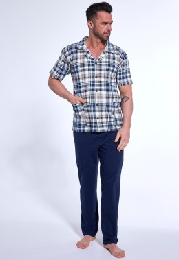 Piżama Cornette 318/54 kr/r M-2XL męska rozpinana Cornette