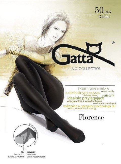 Rajstopy Gatta Florence 50 den 2-4 Gatta Rajstopy Gatta Florence 50 den 2-4 Gatta