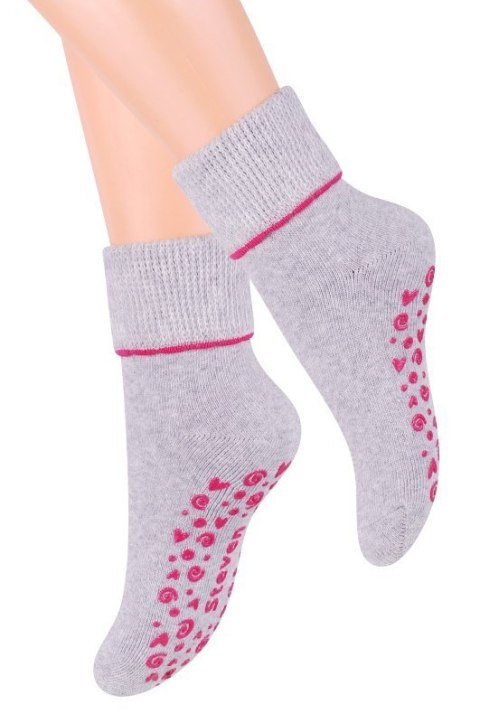Skarpety Steven art.038 Frotte ABS dziewczęce 26-34 Steven Skarpety Steven art.038 Frotte ABS dziewczęce 26-34 Steven